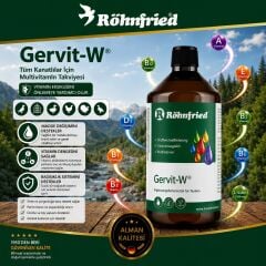 Röhnfried Gervit-W MultiVitamin Takviyesi 1 Litre