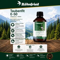 Röhnfried Taubenfit E 50 Selenyum ve E Vitamini Üreme Vitamini 250 ml