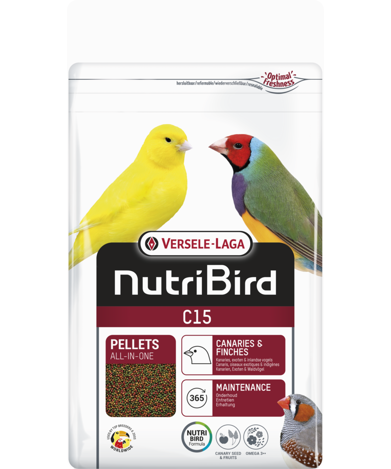 NUTRIBIRD C15 KANARYA PELET YEM 3 KG