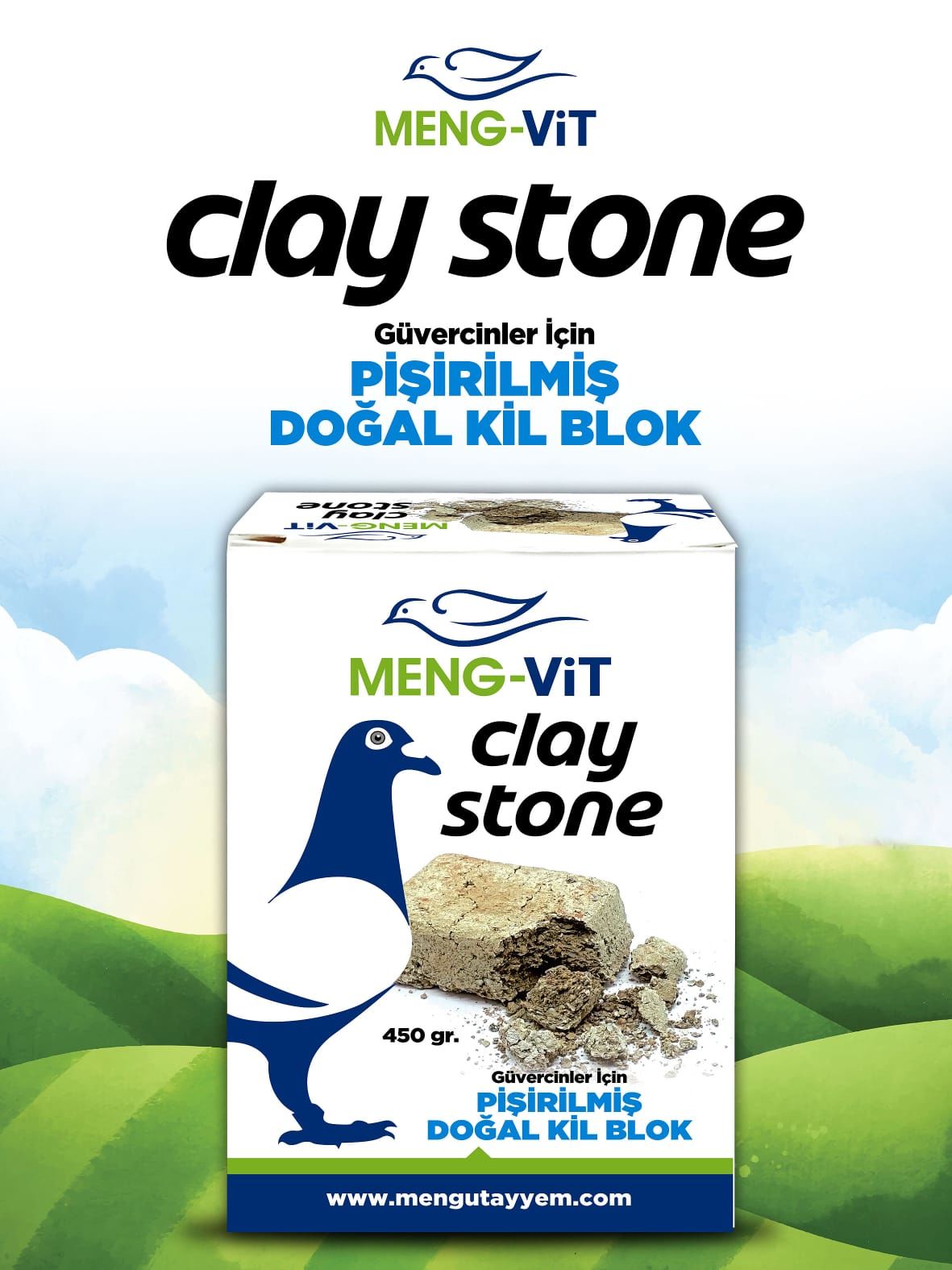Meng-Vit Clay Stone 450 Gr