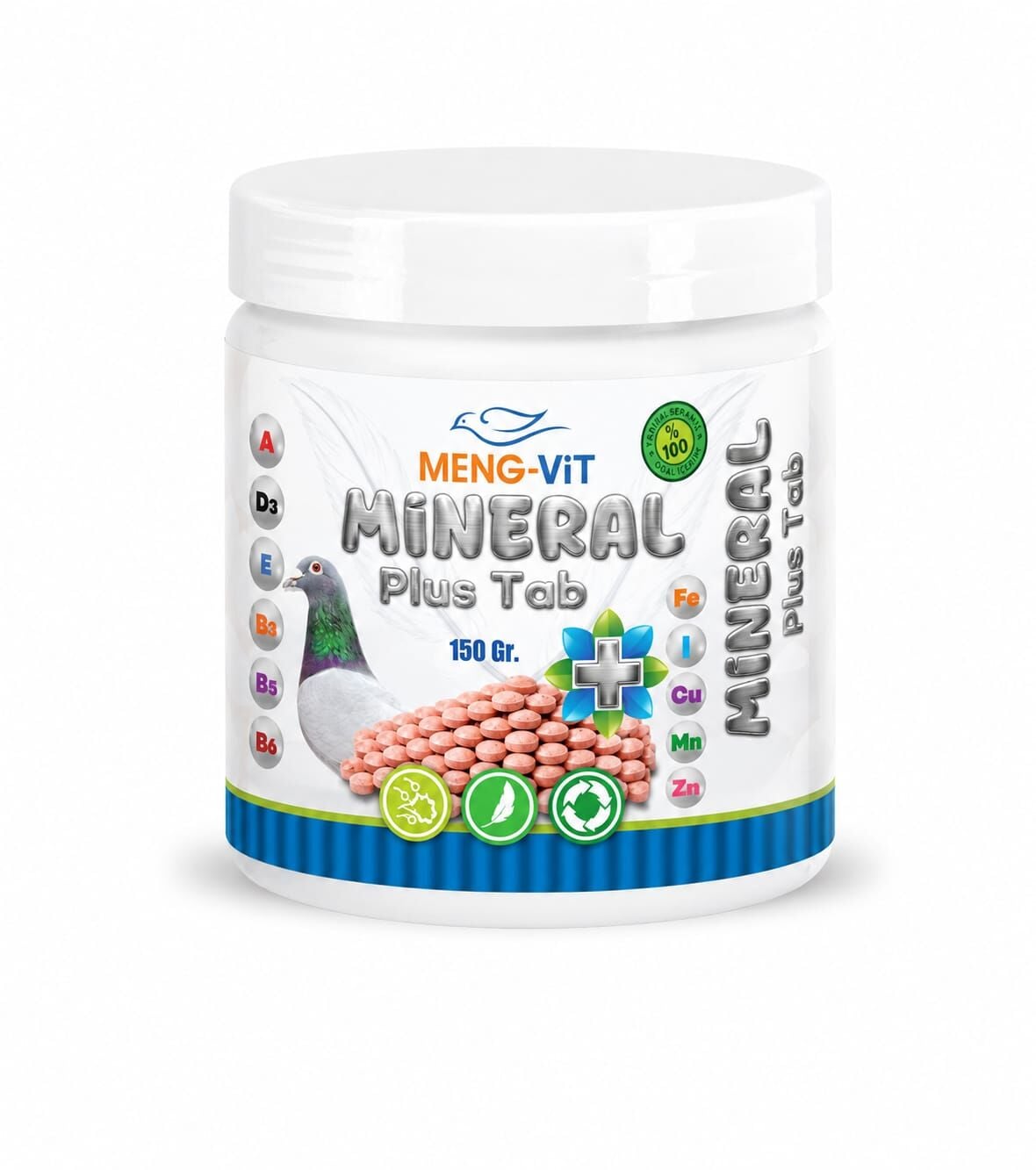 Meng-Vit Mineral Plus  Tab 150 Gr