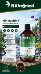 Röhnfried Mineral drink Kuşlar İçin Güçlü Mineral ve Elektrolit Desteği 500ml