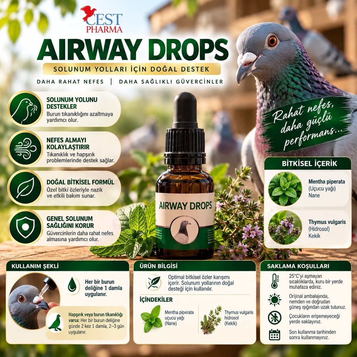 Cest Pharma Aırway Drops 30 ml